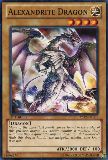 Alexandrite Dragon [YS12-EN001] Common | Total Play