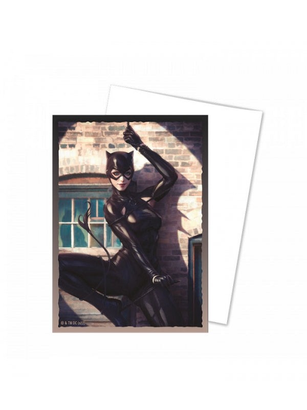 Dragon Shield: Standard 100ct Brushed Art Sleeves - Catwoman | Total Play