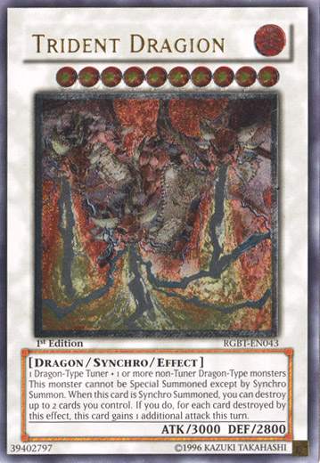 Trident Dragion [RGBT-EN043] Ultimate Rare | Total Play