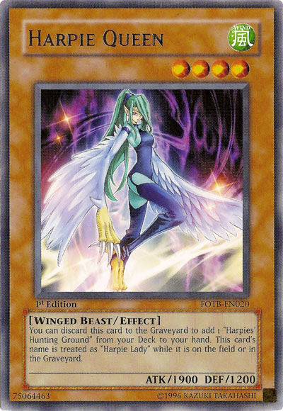 Harpie Queen [FOTB-EN020] Rare | Total Play