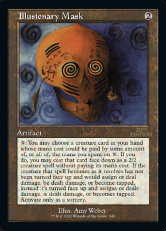 Illusionary Mask (Retro) [30th Anniversary Edition] | Total Play