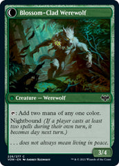 Weaver of Blossoms // Blossom-Clad Werewolf [Innistrad: Crimson Vow] | Total Play