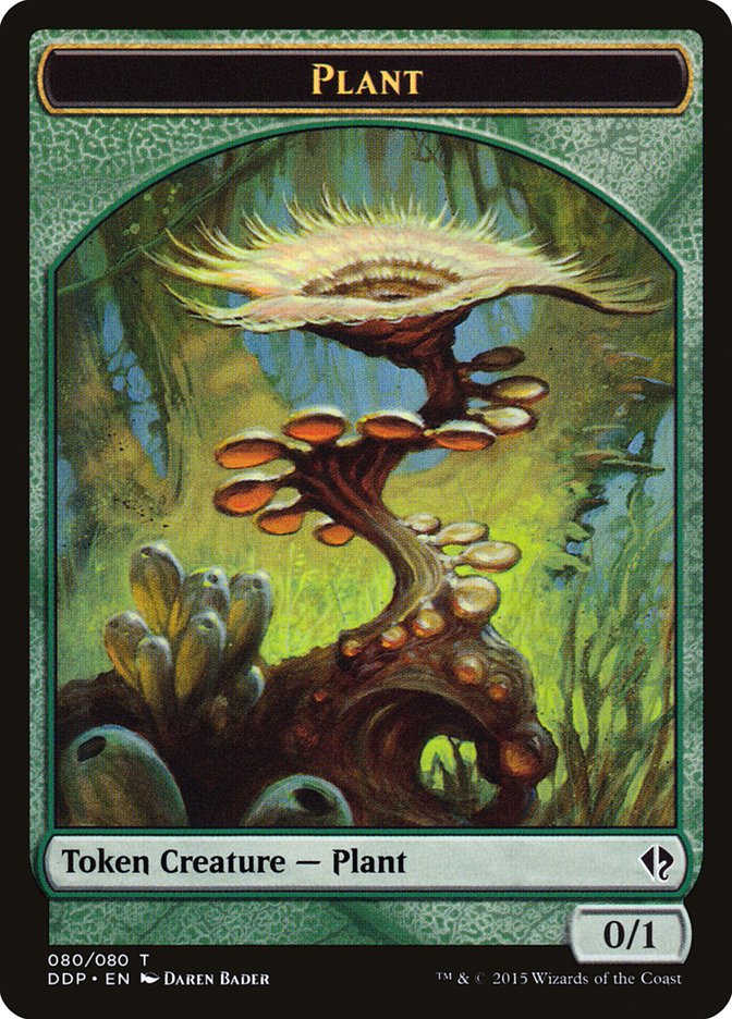 Plant Token [Duel Decks: Zendikar vs. Eldrazi] | Total Play