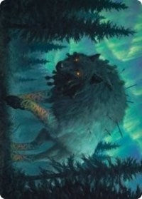 Sarulf, Realm Eater Art Card [Kaldheim Art Series] | Total Play