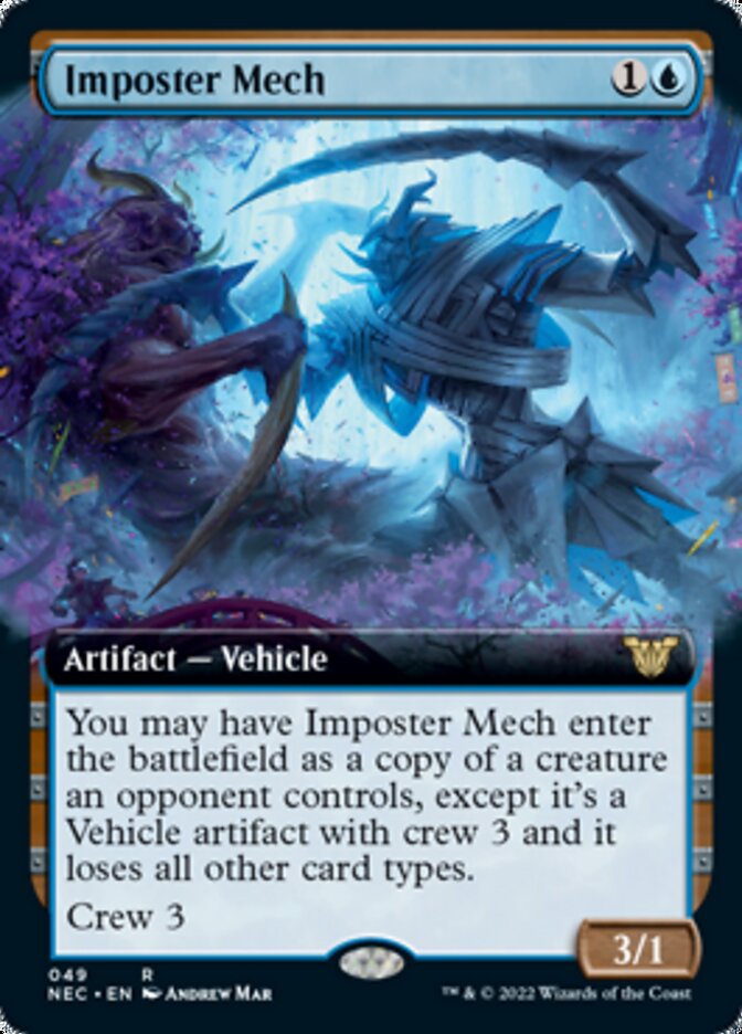 Imposter Mech (Extended Art) [Kamigawa: Neon Dynasty Commander] | Total Play