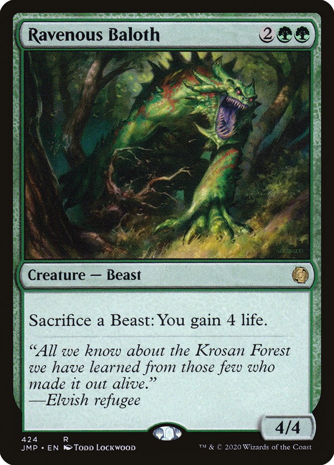 Ravenous Baloth [Jumpstart] | Total Play