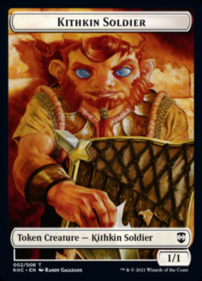 Kithkin Soldier Token [Kaldheim Commander Tokens] | Total Play