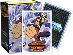 Dragon Shield: Standard 100ct Art Sleeves - My Hero Academia (All Might Punch) | Total Play