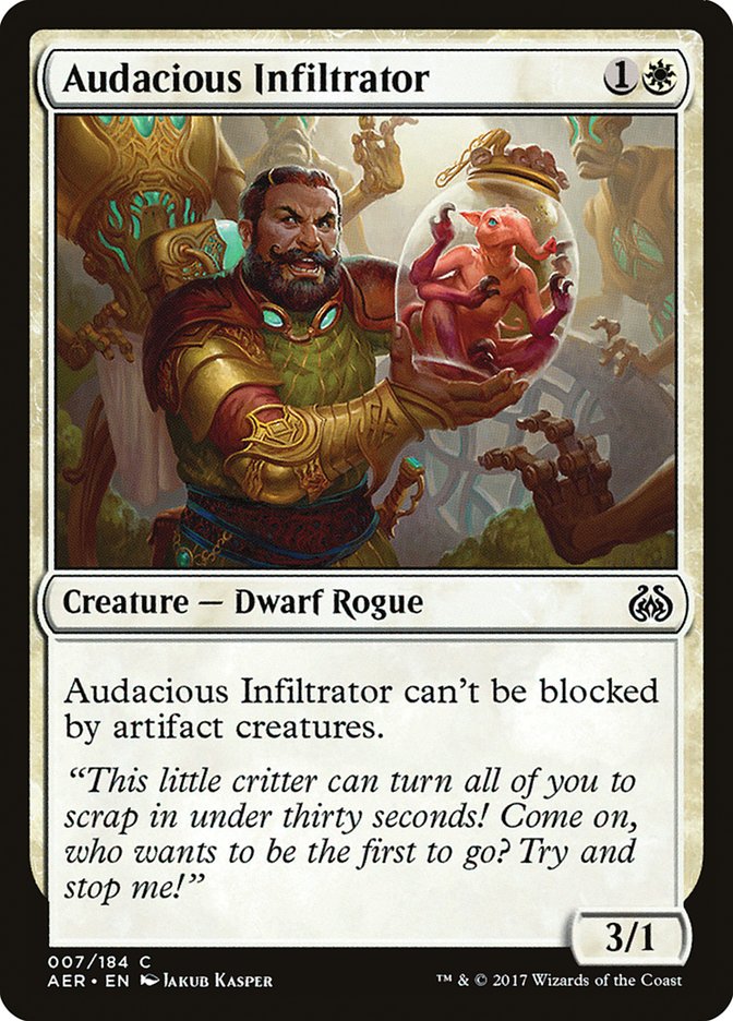 Audacious Infiltrator [Aether Revolt] | Total Play