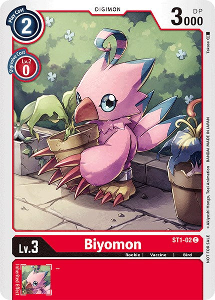 Biyomon [ST1-02] (Official Tournament Pack Vol.3) [Starter Deck: Gaia Red Promos] | Total Play