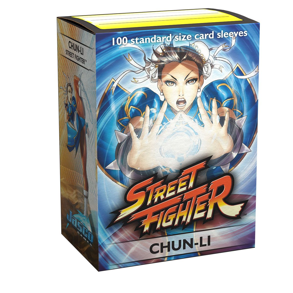 Dragon Shield: Standard 100ct Art Sleeves - Street Fighter (Chun-Li) | Total Play