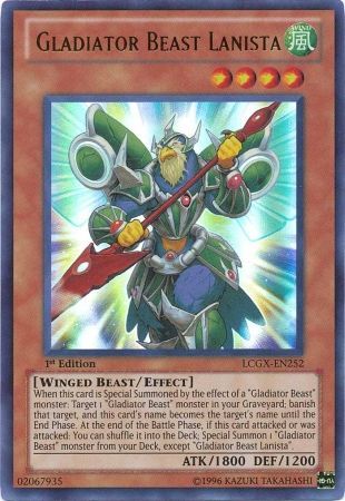 Gladiator Beast Lanista [LCGX-EN252] Ultra Rare | Total Play