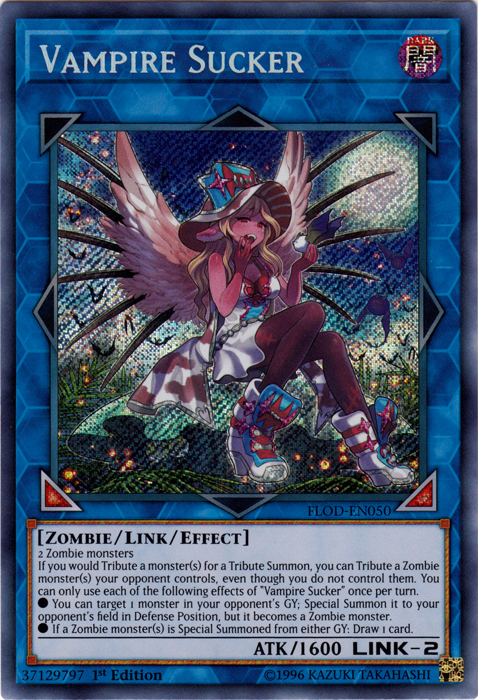 Vampire Sucker [FLOD-EN050] Secret Rare | Total Play