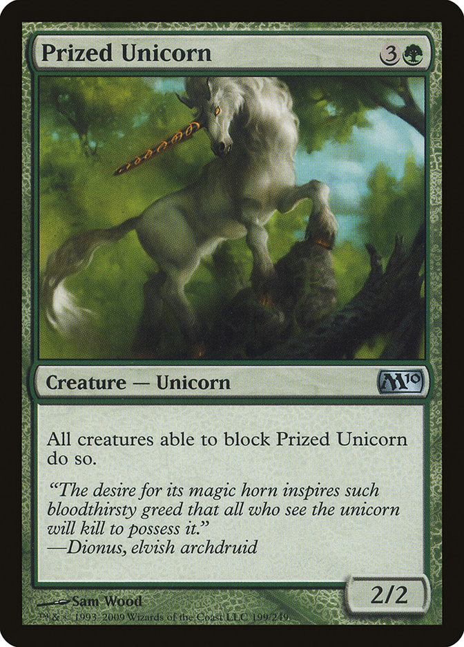 Prized Unicorn [Magic 2010] | Total Play