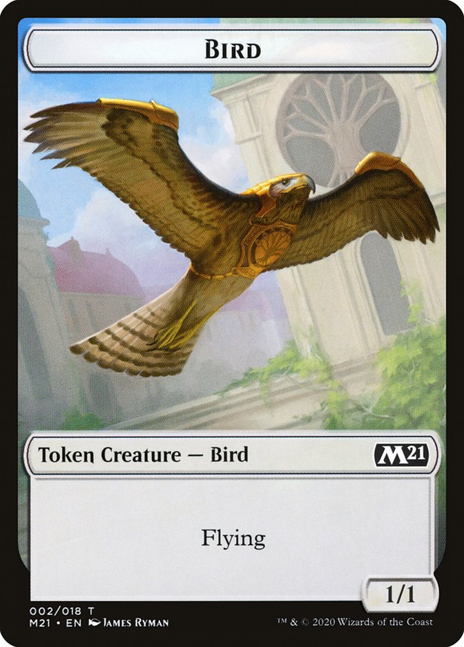 Bird Token [Core Set 2021 Tokens] | Total Play