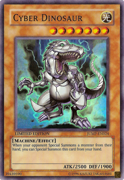 Cyber Dinosaur [JUMP-EN024] Ultra Rare | Total Play