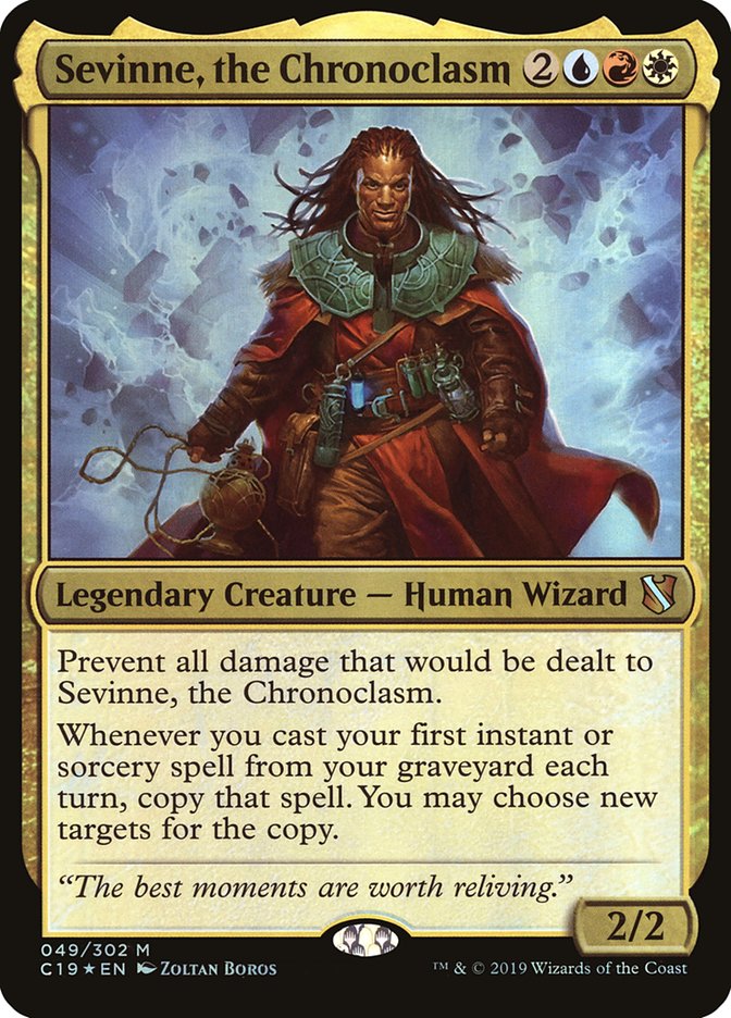 Sevinne, the Chronoclasm (Oversized) [Commander 2019 Oversized] | Total Play