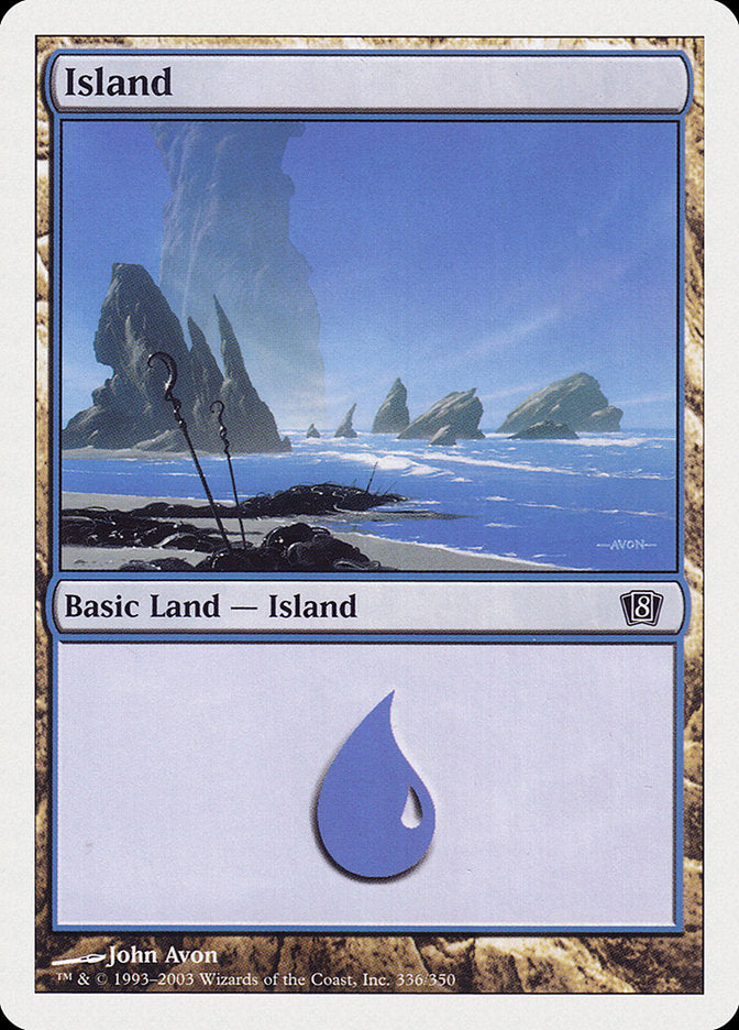 Island (336) [Eighth Edition] | Total Play