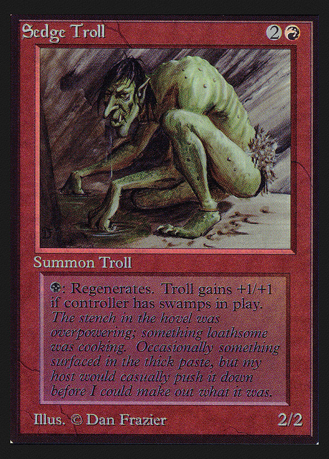 Sedge Troll [International Collectors' Edition] | Total Play