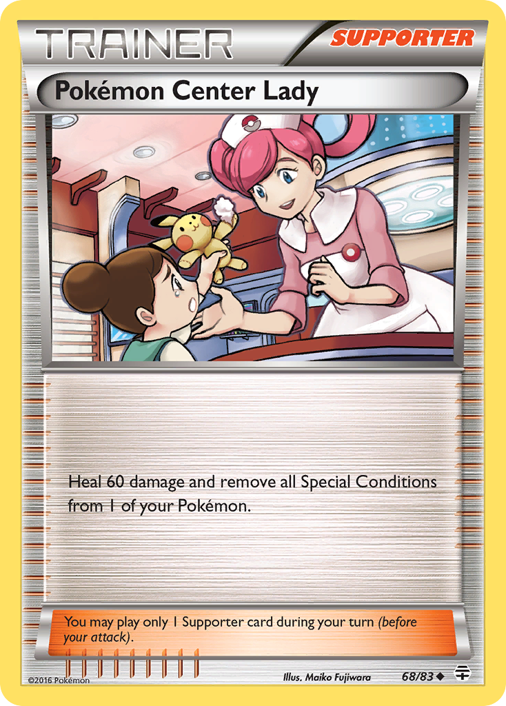 Pokemon Center Lady (68/83) [XY: Generations] | Total Play