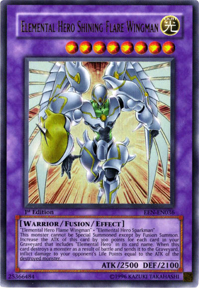 Elemental Hero Shining Flare Wingman [EEN-EN036] Ultra Rare | Total Play