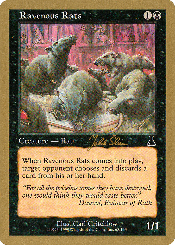 Ravenous Rats (Jakub Slemr) [World Championship Decks 1999] | Total Play