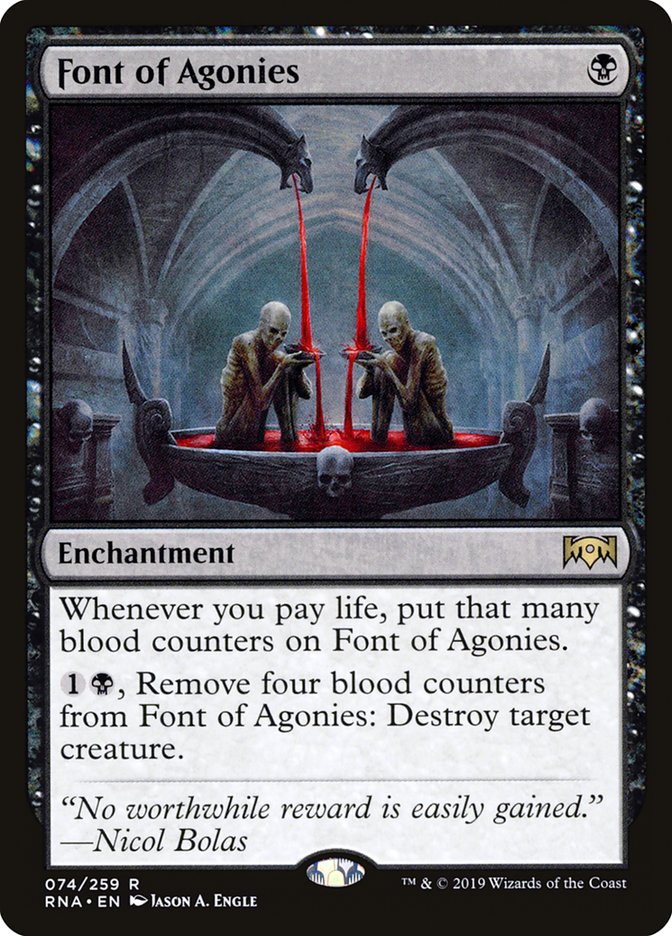 Font of Agonies [Ravnica Allegiance] | Total Play