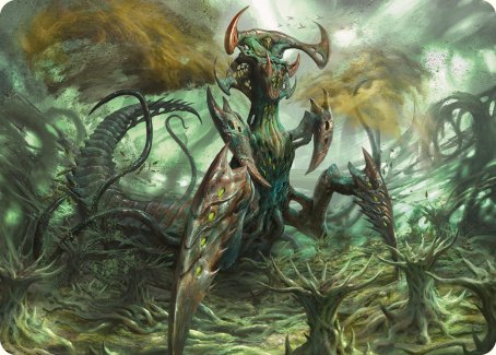 Zopandrel, Hunger Dominus Art Card [Phyrexia: All Will Be One Art Series] | Total Play