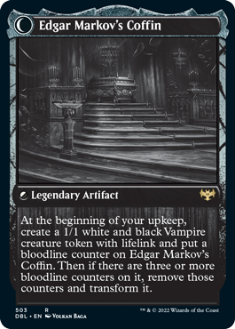 Edgar, Charmed Groom // Edgar Markov's Coffin [Innistrad: Double Feature] | Total Play