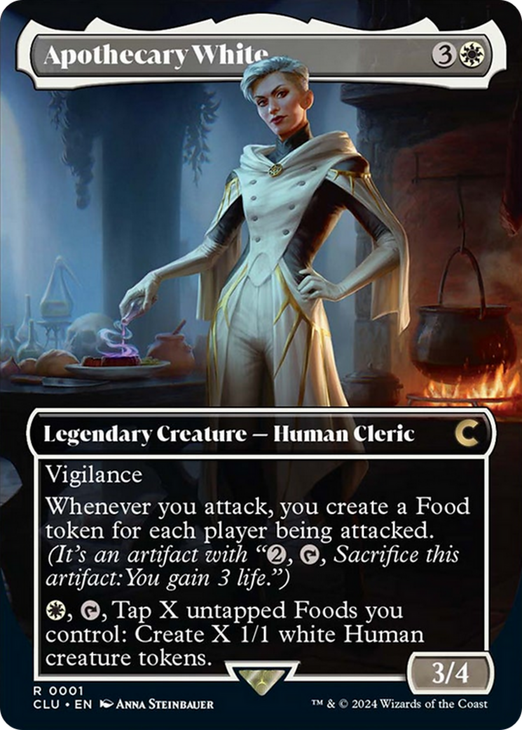 Apothecary White (Borderless) [Ravnica: Clue Edition] | Total Play