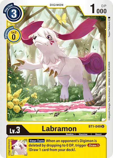 Labramon [BT1-049] [Release Special Booster Ver.1.0] | Total Play