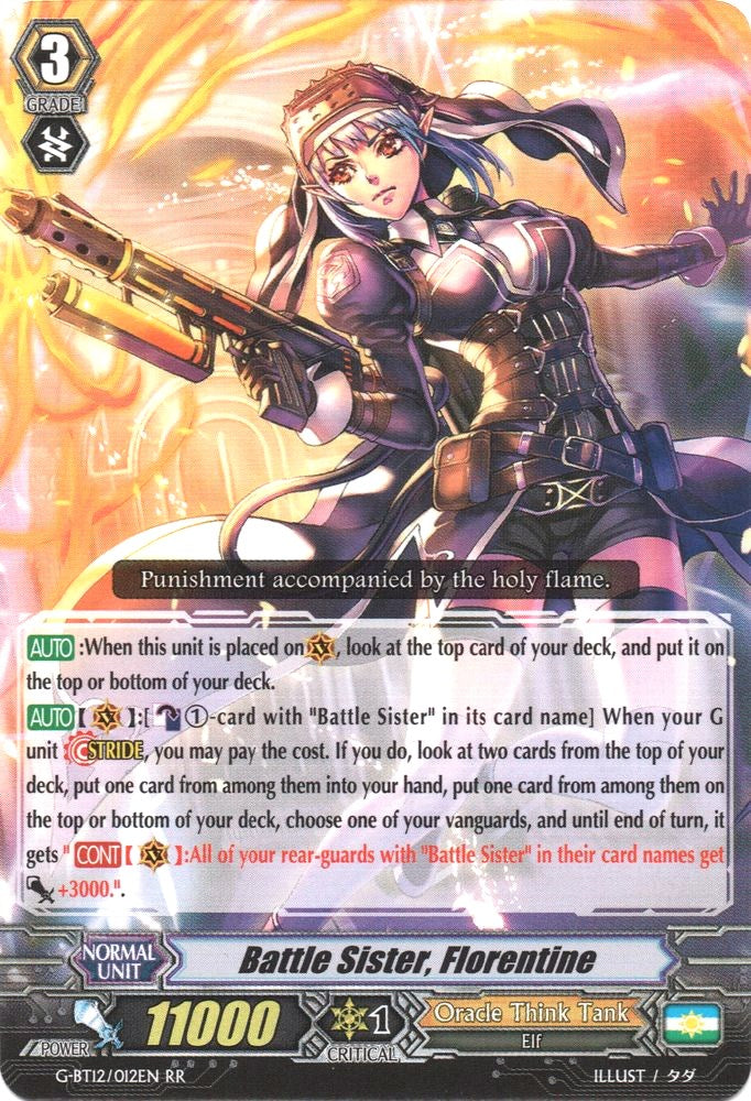 Battle Sister, Florentine (G-BT12/012EN) [Dragon King's Awakening] | Total Play