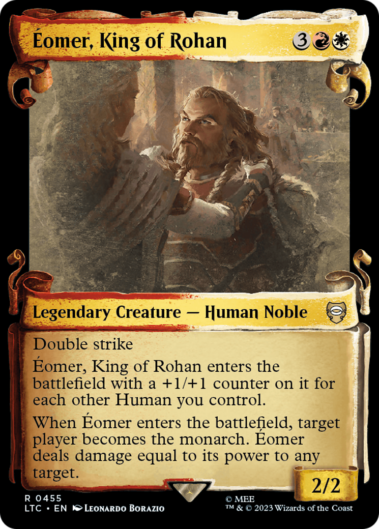 Eomer, King of Rohan [The Lord of the Rings: Tales of Middle-Earth Commander Showcase Scrolls] | Total Play