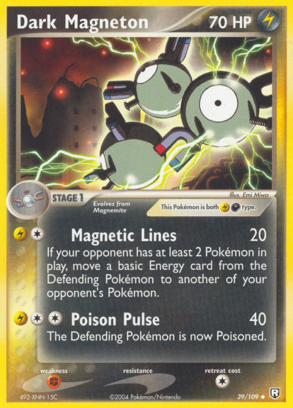 Dark Magneton (39/109) [EX: Team Rocket Returns] | Total Play