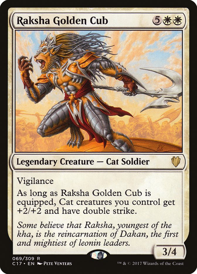 Raksha Golden Cub [Commander 2017] | Total Play