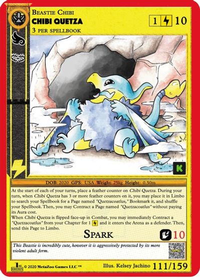 Chibi Quetza [Cryptid Nation: Kickstarter Edition] | Total Play