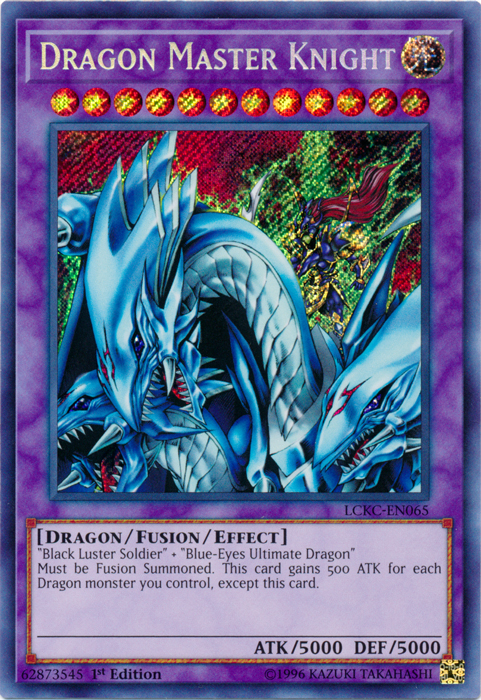 Dragon Master Knight [LCKC-EN065] Secret Rare | Total Play