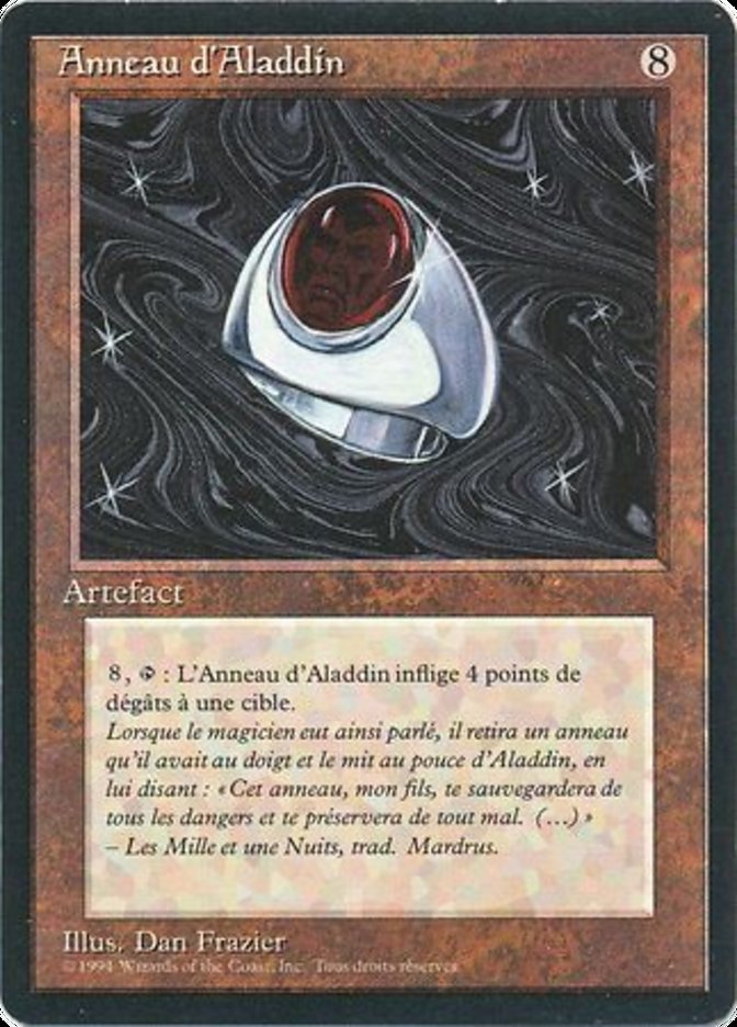 Aladdin's Ring [Foreign Black Border] | Total Play