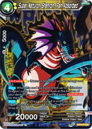 Super Naturon Shenron, Pan Absorbed (BT11-113) [Vermilion Bloodline 2nd Edition] | Total Play