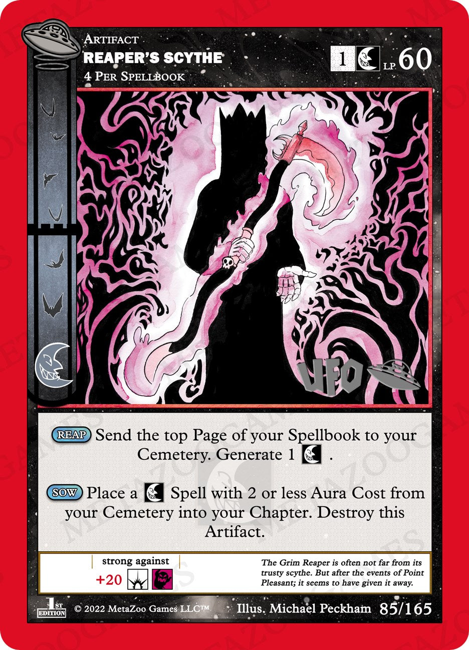 Reaper's Scythe [Cryptid Nation: UFO First Edition Spoiler Pack] | Total Play