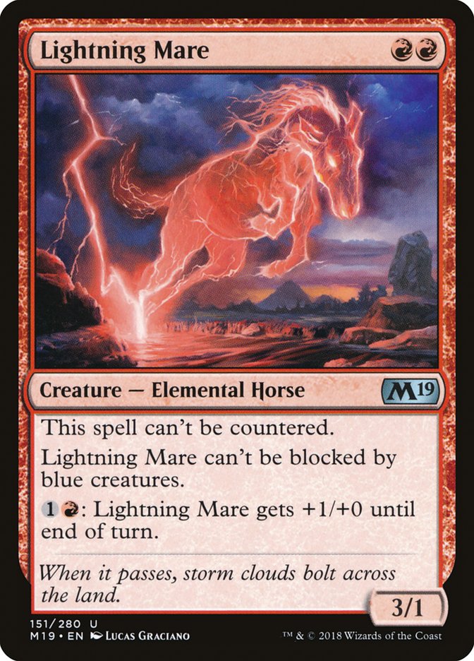 Lightning Mare [Core Set 2019] | Total Play