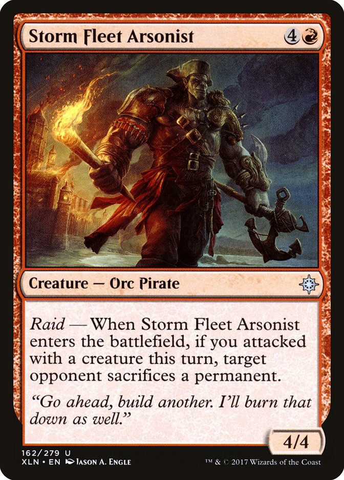 Storm Fleet Arsonist [Ixalan] | Total Play