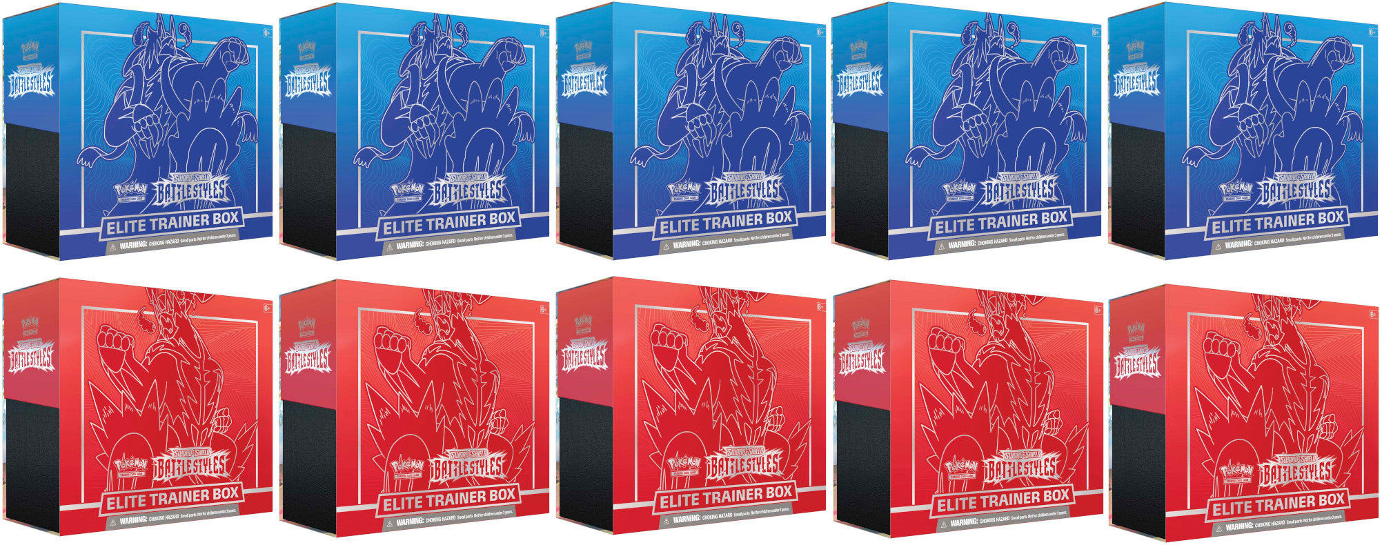 Sword & Shield: Battle Styles - Elite Trainer Box Case | Total Play