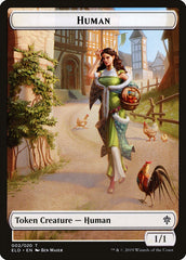 Human // Human Double-Sided Token [Pioneer Challenger Decks 2022] | Total Play