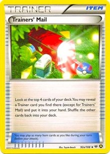 Trainers' Mail (92a/108) (Alternate Art Promo) [XY: Roaring Skies] | Total Play