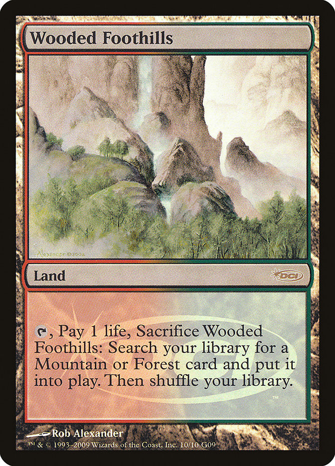 Wooded Foothills [Judge Gift Cards 2009] | Total Play