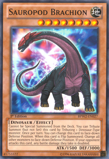 Sauropod Brachion [BPW2-EN027] Common | Total Play