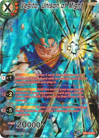 Vegito, Unison of Might (SPR) (BT10-003) [Rise of the Unison Warrior] | Total Play
