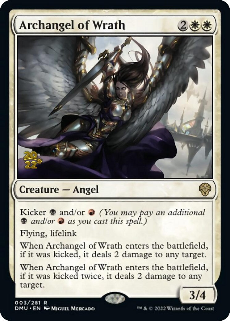 Archangel of Wrath [Dominaria United Prerelease Promos] | Total Play