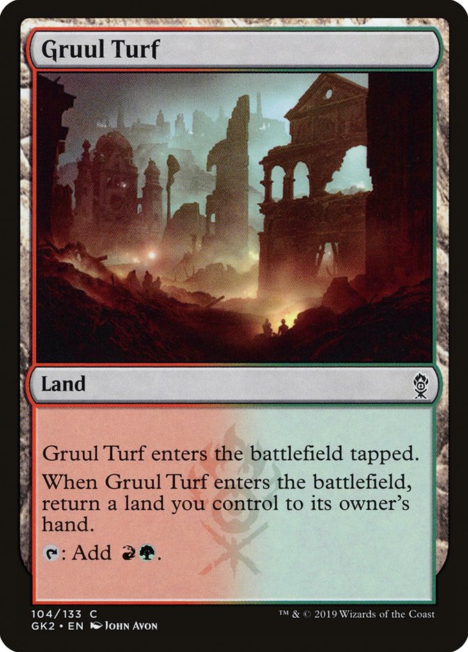 Gruul Turf [Ravnica Allegiance Guild Kit] | Total Play